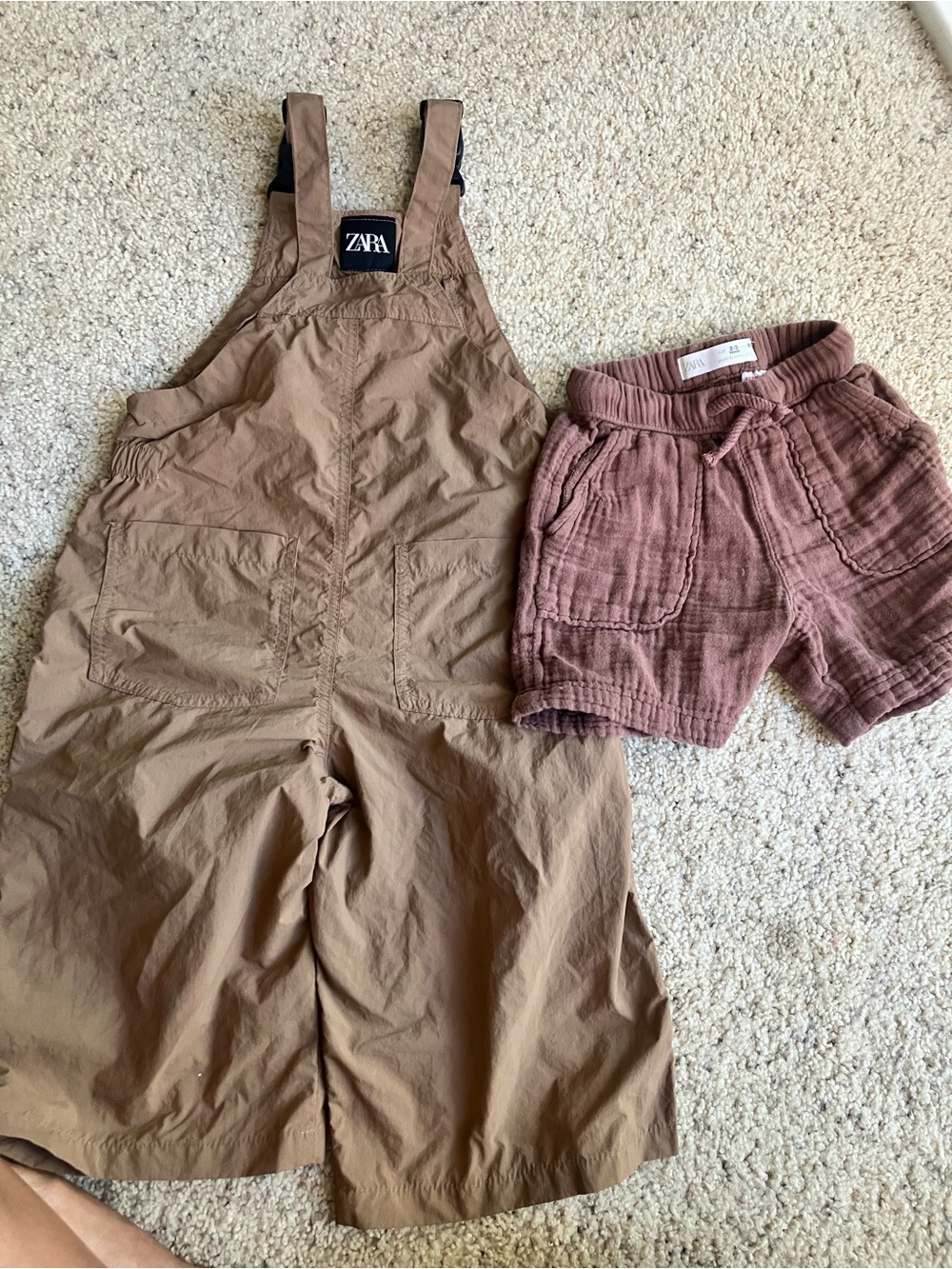 Overalls and shorts bundle both size